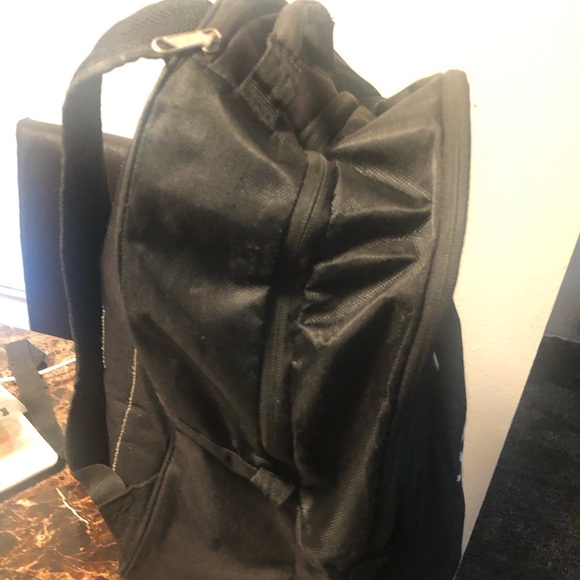 Adidas 028685 Large Black White Backpack Size 17”x12”x9” - Picture 8 of 15